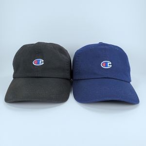 Champion Mens Dad Hats Black & Blue Cotton Lot 2